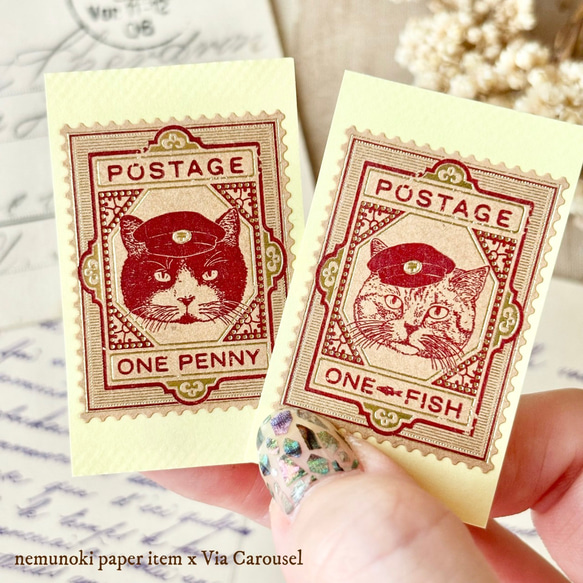猫たちの郵便局　ポスト缶セット 9枚目の画像