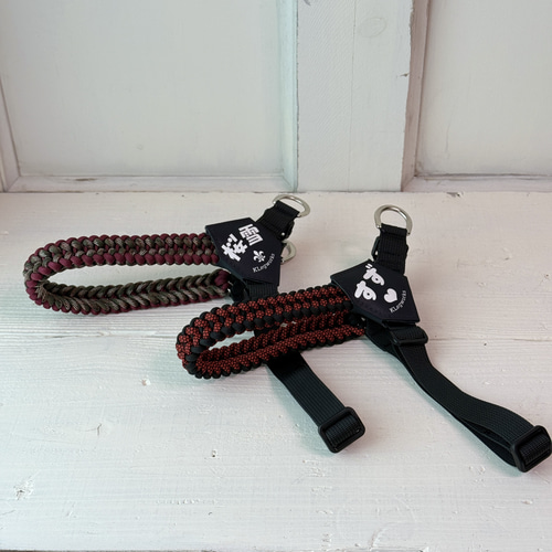 ハーネス サンク編み】抜けにくい 選べるカラー パラコード サイズ