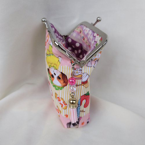 コヤンイサムチョン☆がま口☆便利サイズポーチ☆ハンドメイド