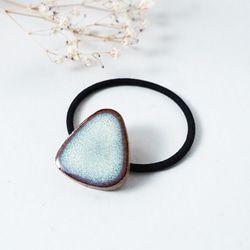 TH-90 美濃燒原廠瓷磚髮帶【背面皮革加工】 第3張的照片