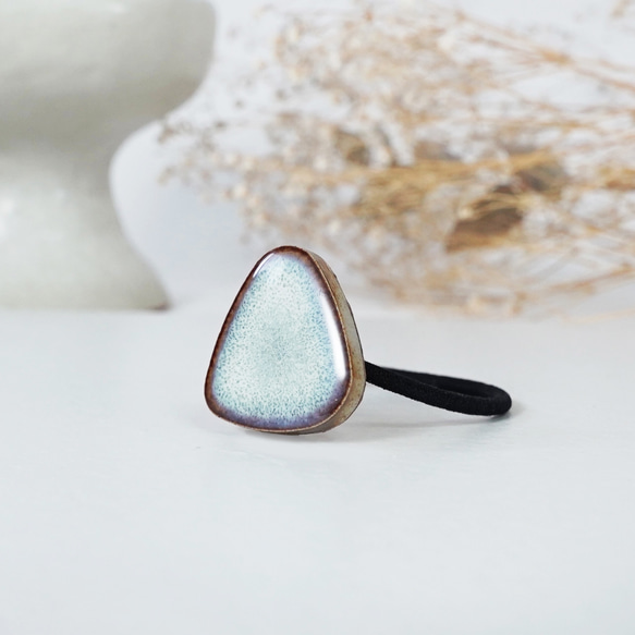 TH-90 美濃燒原廠瓷磚髮帶【背面皮革加工】 第1張的照片