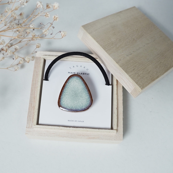 TH-90 美濃燒原廠瓷磚髮帶【背面皮革加工】 第8張的照片