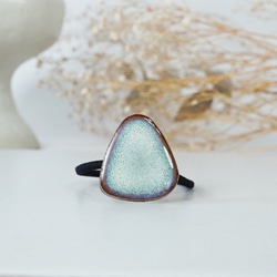 TH-90 美濃燒原廠瓷磚髮帶【背面皮革加工】 第2張的照片