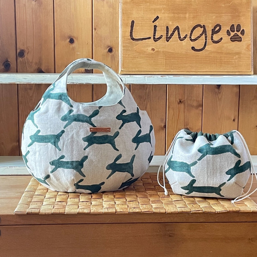 u)ミナペルホネン☆ハンドメイドショルダーバッグ大(新作run run run)