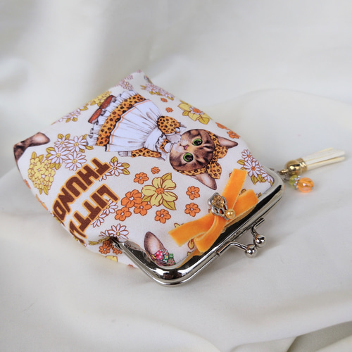 コヤンイサムチョン☆がま口☆便利サイズポーチ☆ハンドメイド がま口