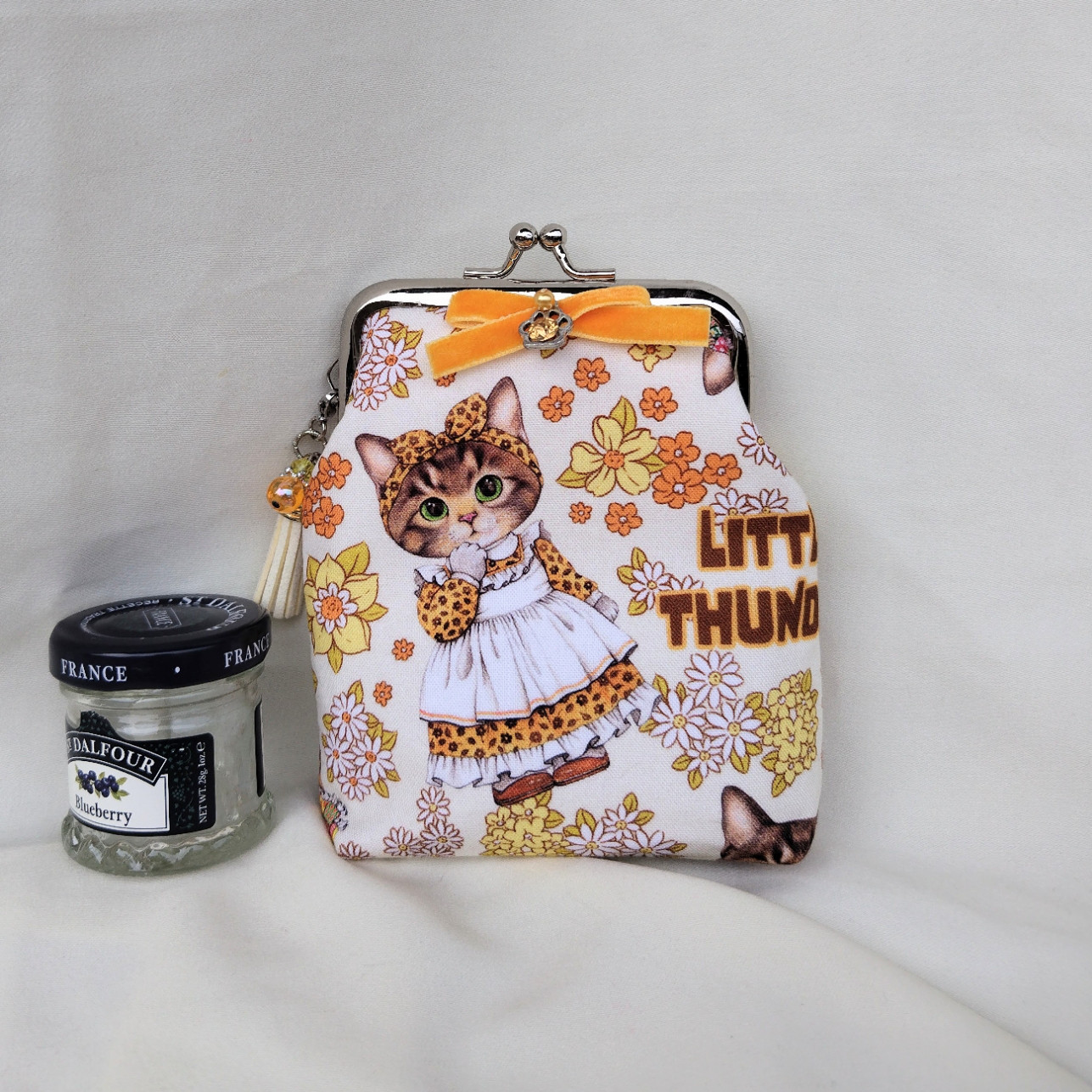 コヤンイサムチョン☆がま口☆便利サイズポーチ☆ハンドメイド がま口  