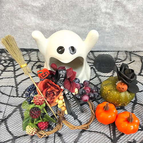 怖かわいいハロウィン飾りのオバケちゃん 3タイプ その他インテリア