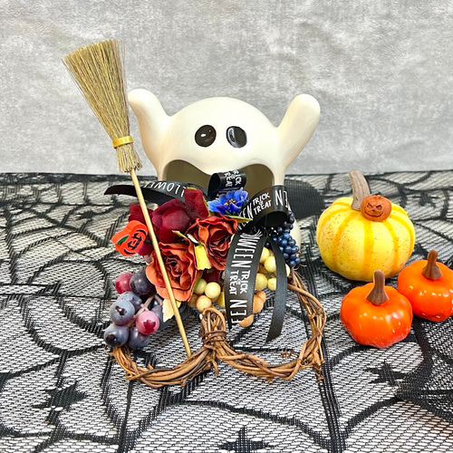 怖かわいいハロウィン飾りのオバケちゃん 3タイプ その他インテリア