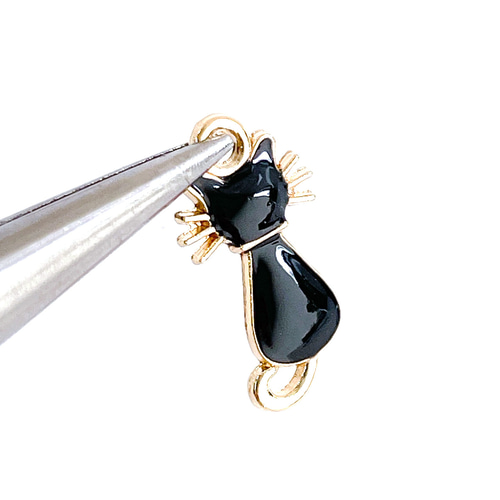 ejp666-2【2個入り】可愛い尻尾！ネコ Cat ブラック猫モチーフ