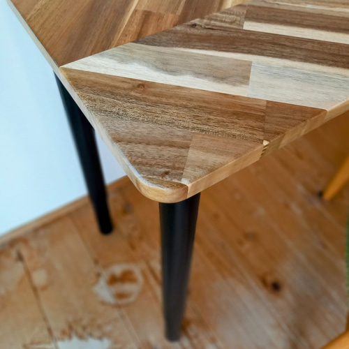 ★オーダー品★高さ調整 ワークデスク フレンチヘリンボーン 作業台 ハイテーブル ☆なつ様専用☆高さ調整 ワークデスク フレンチヘリンボーン 作業台