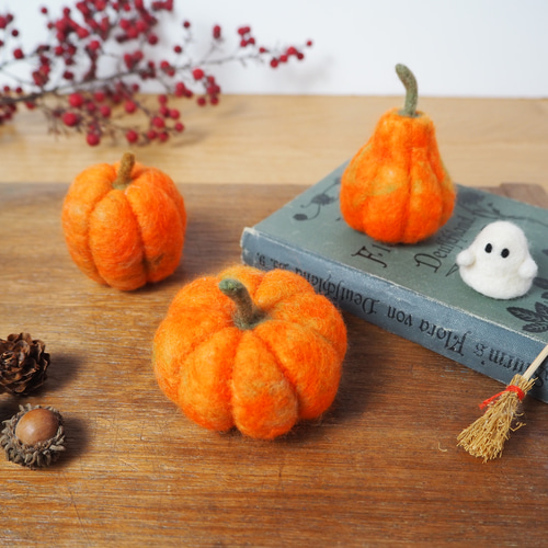 期間限定おまけつき＞ハロウィン 羊毛の素材がふんわりかわいい 