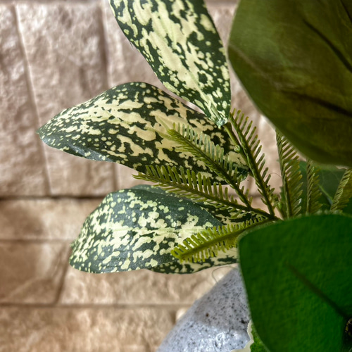 光触媒 人工観葉植物 ウォールグリーン フェイクグリーン 石シー