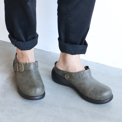 メンズ】ベーシックサボ | 厚底 サボサンダル 甲高 幅広 紳士 Nuts