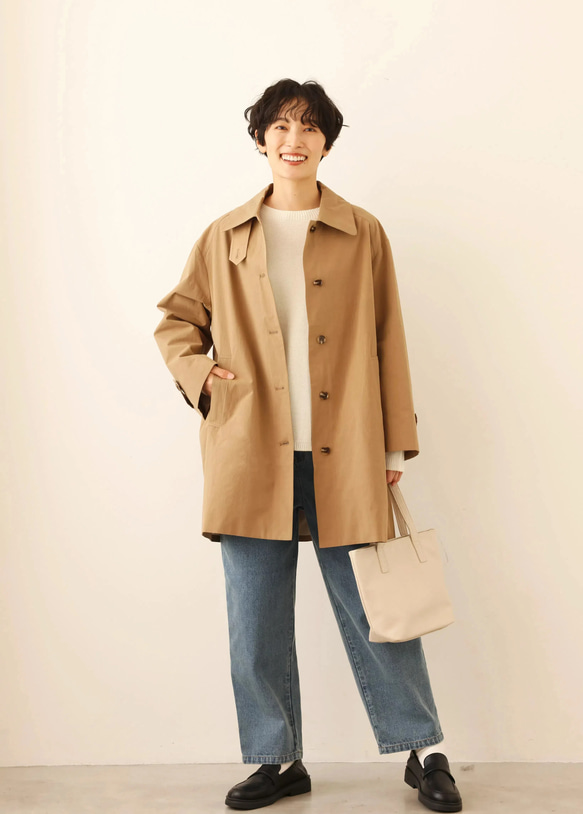 ロングシーズン着まわせる優秀アイテム トレンチコート ミドル丈 ロングシーズン着まわせる優秀アイテム トレンチコート ミドル丈