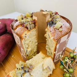 さぬきの金時芋シフォンケーキ 2枚目の画像