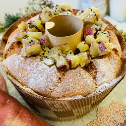 さぬきの金時芋シフォンケーキ 1枚目の画像