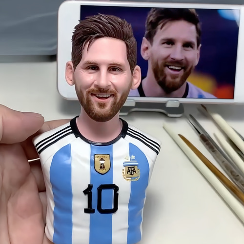 オーダーメイド】お写真で作るオリジナル ボブルヘッド 自分の