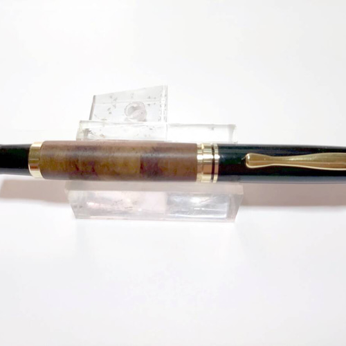 マハラジャチーク材のボールペン