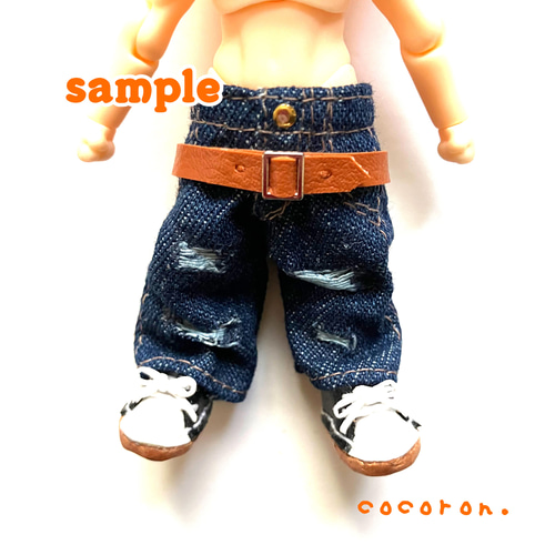 ミニチュアベルト】内周8センチ程 ねんどろいどどーる オビツ11 ドール