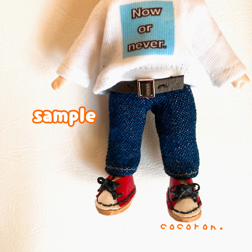 ミニチュアベルト】内周8センチ程 ねんどろいどどーる オビツ11 ドール