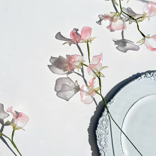 単品販売】スイートピー 1本 f3006 一輪挿し・花瓶・花器 Cuore 通販