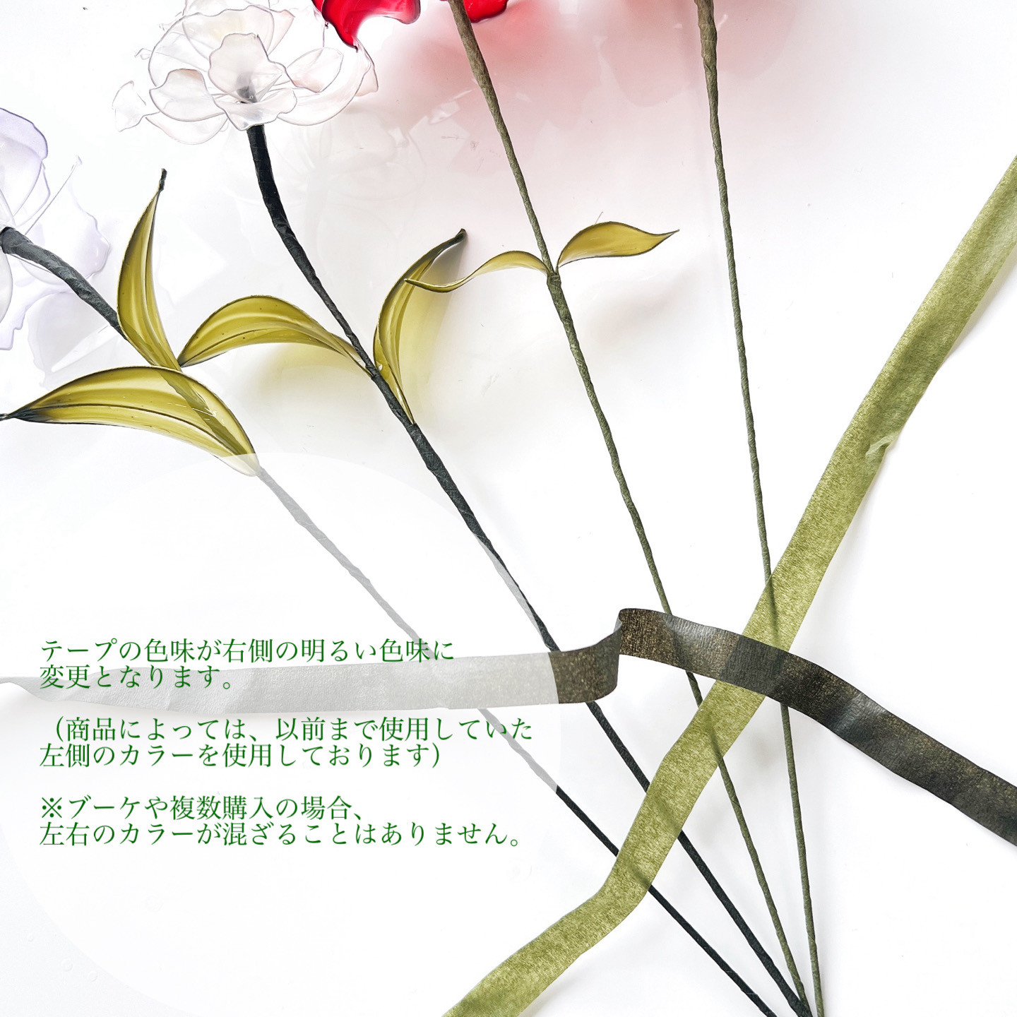 【お得なブーケ】すずらんとスイートピーのプチブーケ　3本セット　b2003