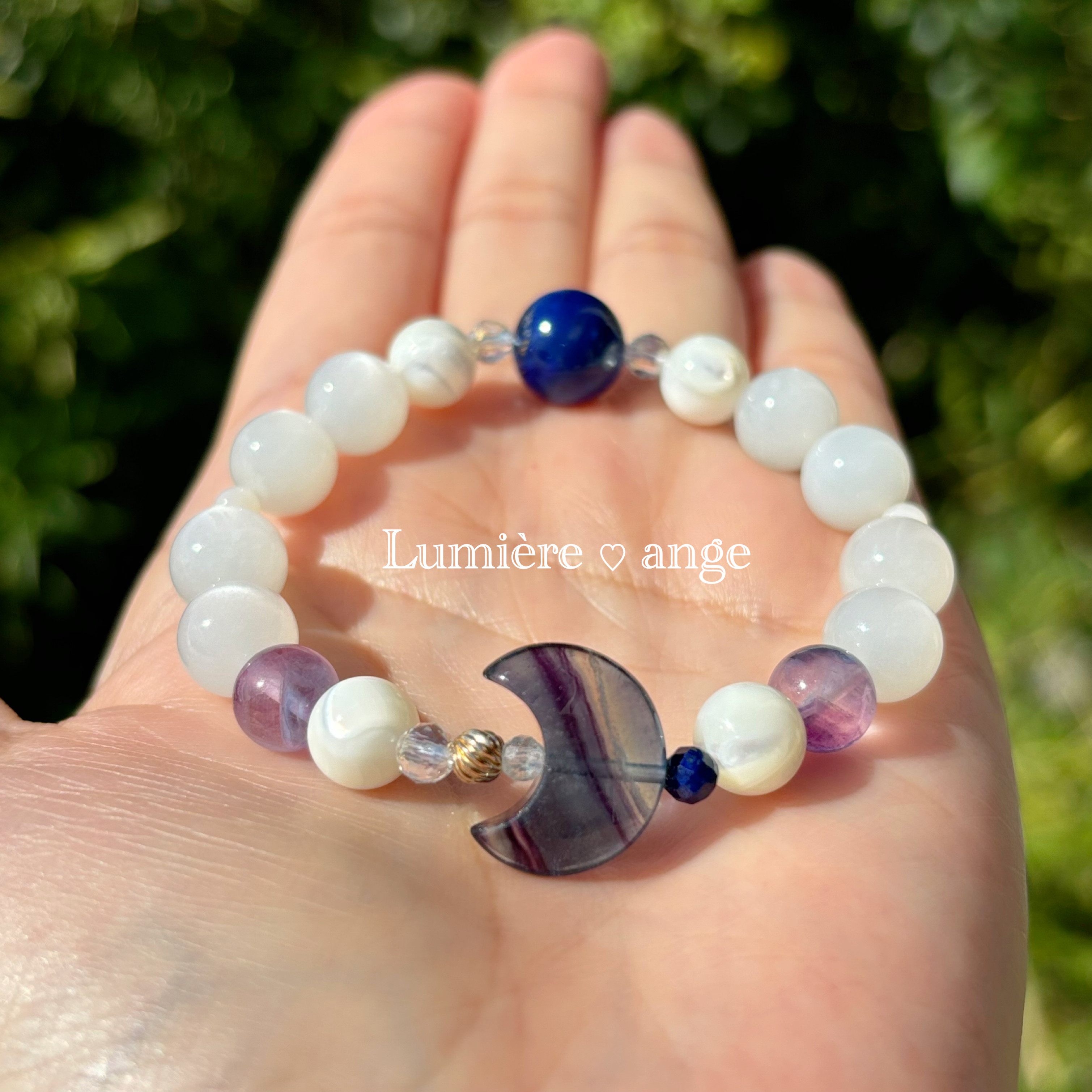 ✧︎*月の女神✧︎ 天然石ブレス✧︎*