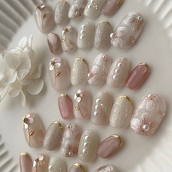 pearl whip flower nail ネイルチップ（つけ爪） ufu-nail 通販