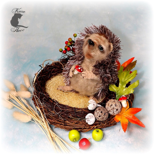 ☆送料無料☆あみぐるみハリネズミ あみぐるみ kisaplus 通販 18302405