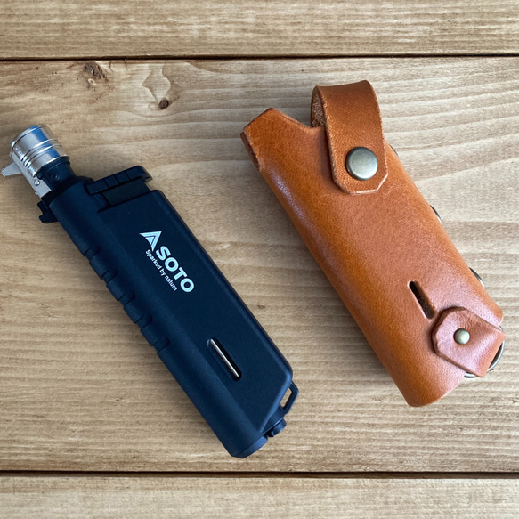 名入れ可】ソト(SOTO)スライドガストーチ ST-487 クラシックレザー