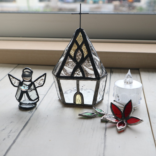 教会のキャンドルホルダー＋天使（受注製作） キャンドル・キャンドル