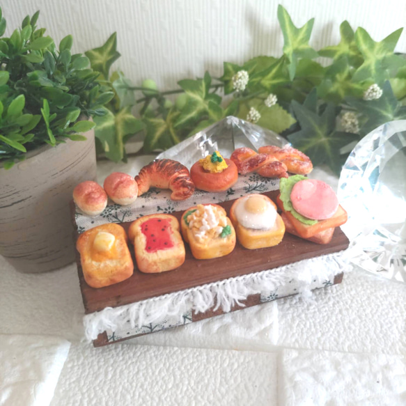 ミニチュアフード　ミニチュアスイーツ　ミニチュアパン　トースト　オーダー ミニチュアフード ミニチュアスイーツ ミニチュアパン トースト
