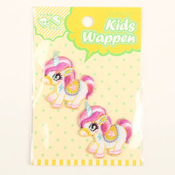 イルカとビーチボール フェルト名札 ワッペン ワッペン・アップリケ