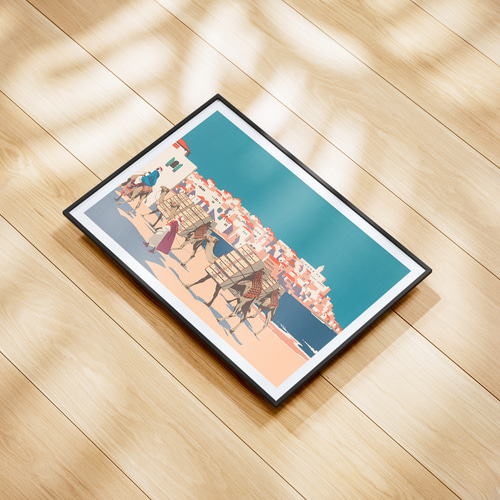 【SALE】PASTELRIB アートポスター（大型A3サイズ）約42cm アートポスター ヴィンテージポスター ポピー レッド L判 ハガキ 2L判