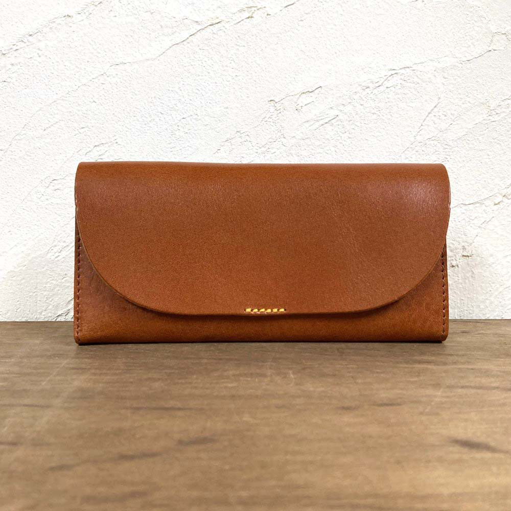 LW24201 栃木レザー ルビーフラップロングウォレット〈日本製〉