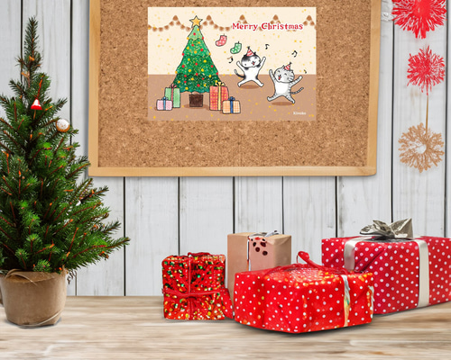 クリスマスパーティー ポストカード / グッズ クリスマス Christmas