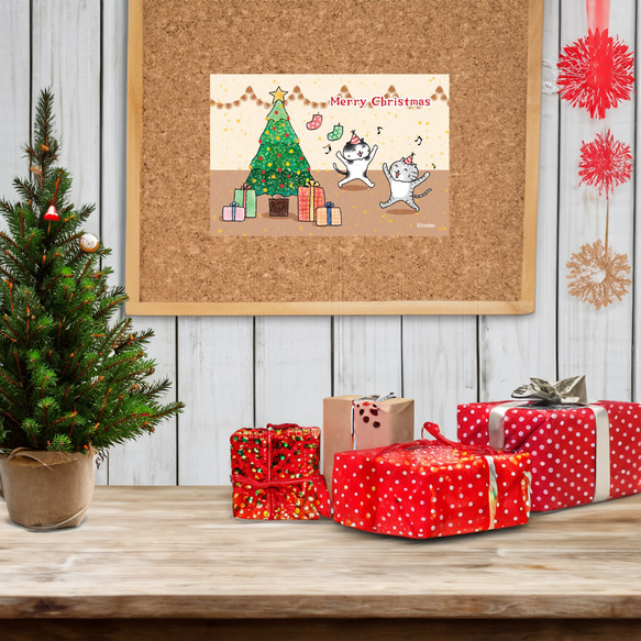 クリスマスパーティー ポストカード / グッズ クリスマス Christmas