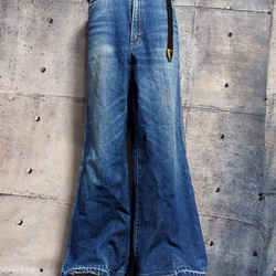 n*a様 オリジナル リメイク デニム ワイドフレア ジーンズ ドッキング ハ ⑨オリジナル リメイク デニム ワイドフレア ジーンズ ドッキング