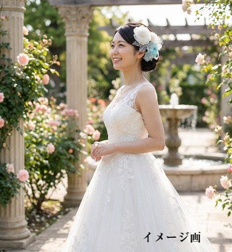 ディップフラワー　ヘアアクセサリーＡ　１１点セット　ブライダル・成人式・卒業式・七五三・パーティーなど～