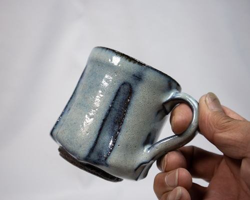 セール中　コーヒーがさらに味わい深くなる 深緑窯変珈琲カップ揃え 川瀬浩愛作 深緑窯変 珈琲カップ揃え - 信楽焼陶芸家 川瀬浩愛 | minne 国内