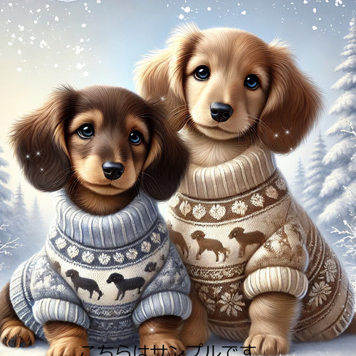 オリジナル 生地 ブロックデザイン パネル生地 犬 犬柄