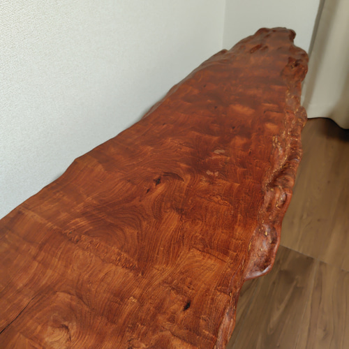 92098★花梨 一枚板 ローテーブル 座敷机 センターテーブル 92098☆花梨 一枚板 ローテーブル 座敷机 センターテーブル