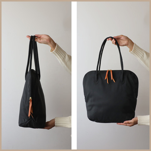 送料無料）春支度SALE 軽量スクエア トート バッグ クッション入り