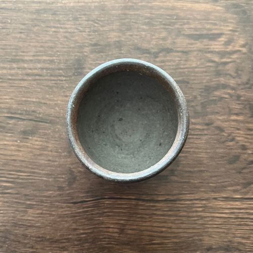 備前焼 お猪口 佐藤苔助 美術品 陶芸 ※海外発送の場合、木箱