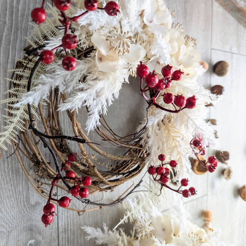 サンキライのミニリース ハーフリース【再販】 サンキライのミニリース