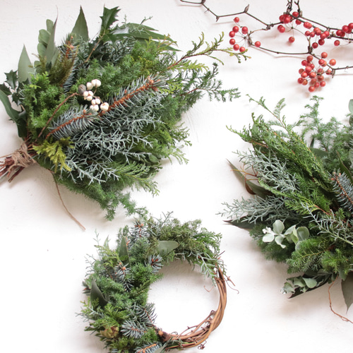 11.しめ縄リース Amazon.co.jp: ［ 2026年 mamawreath しめ縄 ］玄関飾り 梅 松 紅白