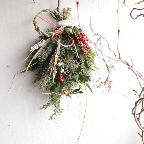 クリスマス、お正月、節分、冬リース クリスマス、お正月、節分、冬リース