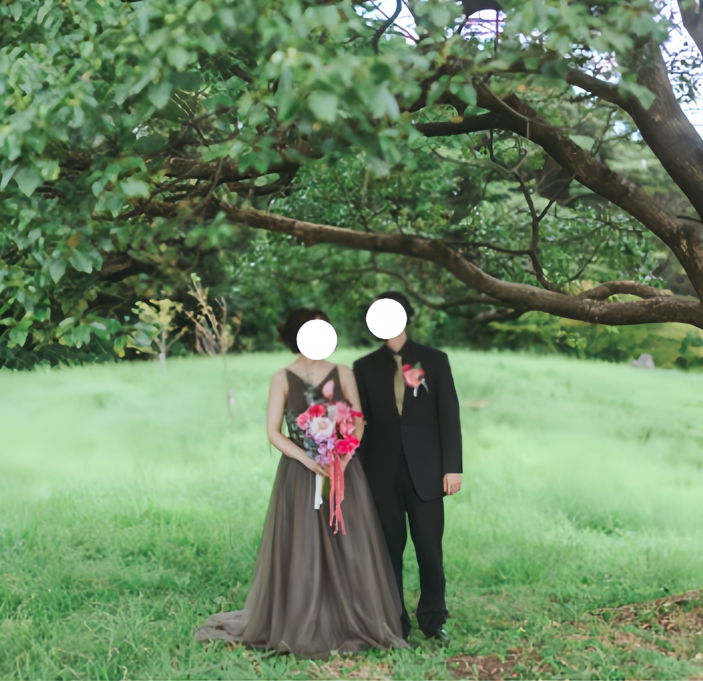 実例写真！パーティードレス キャミソール ソフトチュール 前撮り スレンダーライン ふわふわ 優雅なシルエット