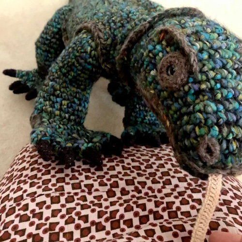 あみぐるみコモドドラゴン あみぐるみ amikomi425 通販 18304605