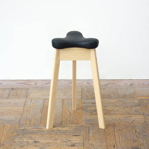 キッチンスツール マタ美 SH620 (ナチュラル×ブラック) 椅子（チェアー